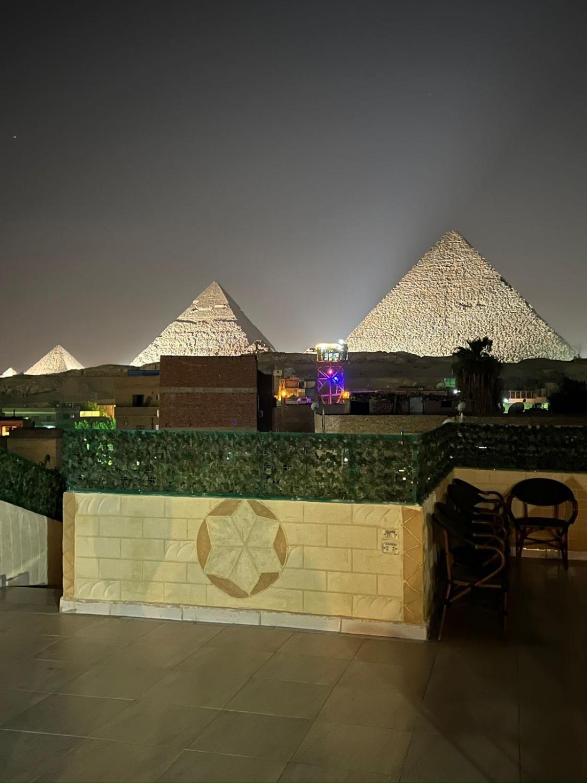 Hur Pyramids Land Inn Kafret el-Gabal エクステリア 写真