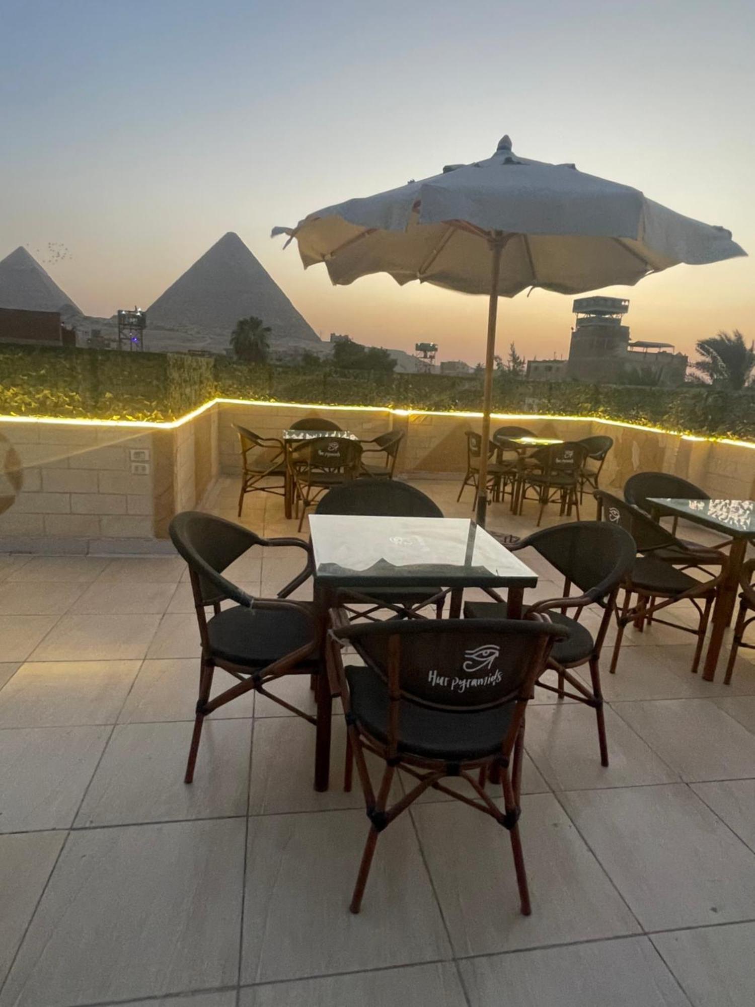 Hur Pyramids Land Inn Kafret el-Gabal エクステリア 写真